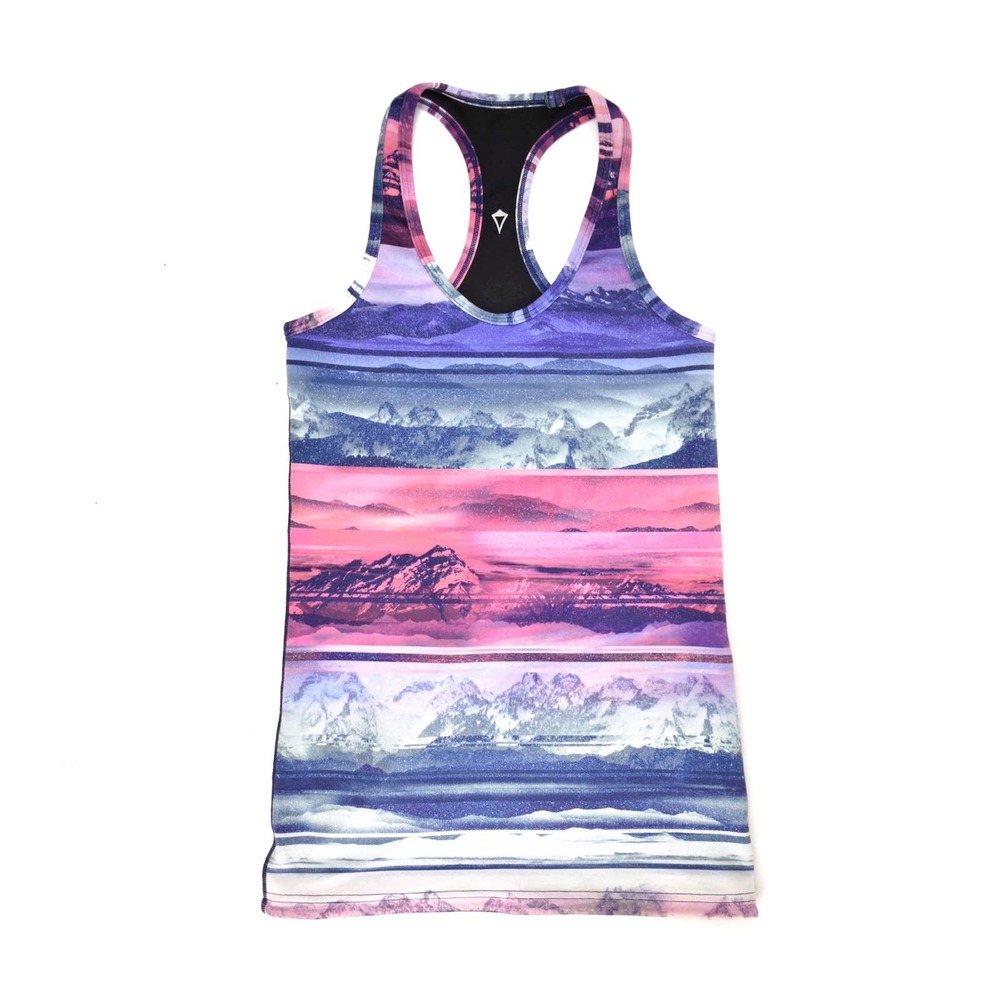 Ivivva Reversible Tank Multicolor/Black Size 14